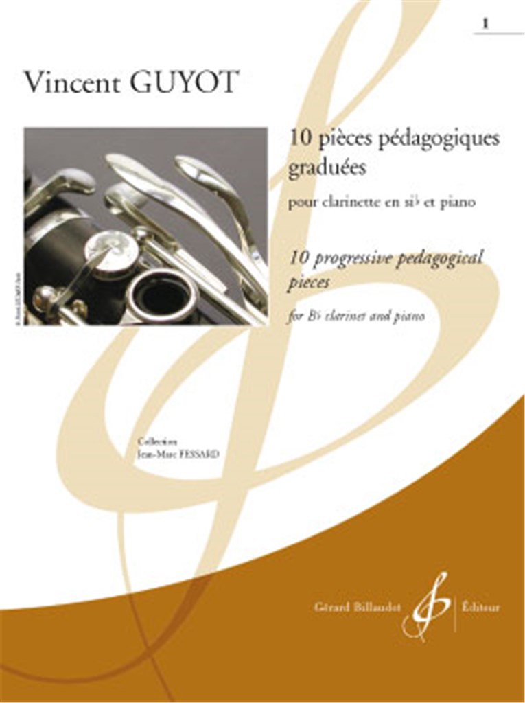 10 Pieces Pedagogiques Graduees Volume 1